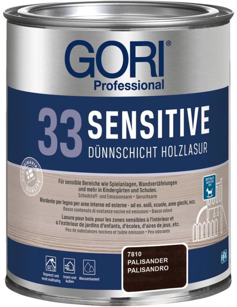 GORI 33 Sensitiv-Lasur Palisander 0,75 ltr.